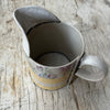 Medium Handmade Ceramic Jug by Virginia Graham - Floral with Stripes or Spots