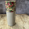 Tall Handmade Ceramic Bud Vase by Virginia Graham - Blue Grey