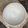 Large Bobble Rim Serving Bowl - Ivory