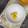 Bobble Rim Serving Bowl - Large - Ivory