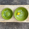 Bobble Rim Serving Bowl - Large - Green