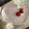 Wonki Ware Large Meat Platter - Pink Lace