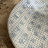 Wonki Ware Extra Large Pebble Oval Platter - Duck Egg Lace