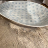 Wonki Ware Extra Large Pebble Oval Platter - Duck Egg Lace