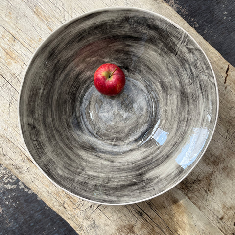 Wonki Ware Salad Bowl - Large - Charcoal Wash