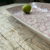 Wonki Ware Prawn Serving Dish or Platter - Large - Pink Lace