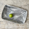 Wonki Ware Trough Serving Platter - Small - Charcoal Lace B
