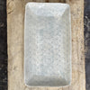 Wonki Ware Trough Serving Platter - Large - Duck Egg Lace