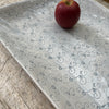 Wonki Ware Trough Serving Platter - Large - Duck Egg Lace