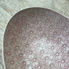 Wonki Ware Oval Bowl - Large - Pink Lace and Pink Wash