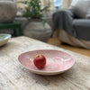 Wonki Ware Oval Bowl - Large - Pink Lace and Pink Wash