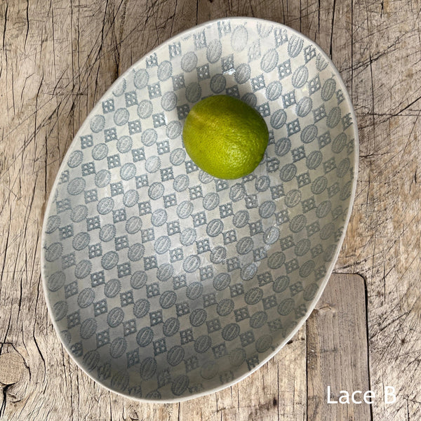 Wonki Ware Oval Bowl - Medium - Duck Egg