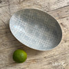 Wonki Ware Oval Bowl - Small - Duck Egg Lace