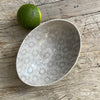 Wonki Ware Oval Bowl - Extra Small - Warm Grey Lace