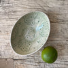 Wonki Ware Oval Bowl - Extra Small - Spearmint Lace