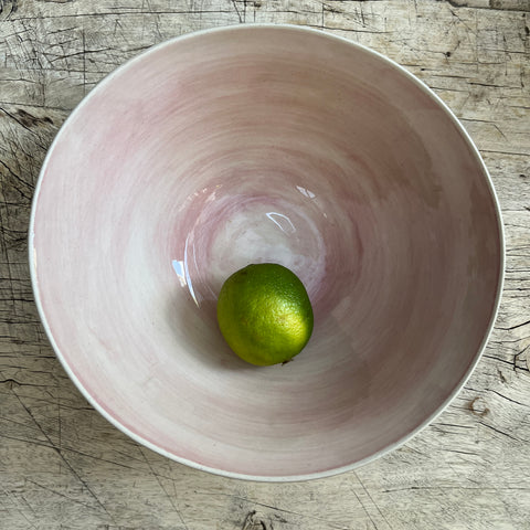 Wonki Ware Pasta Bowl - Pink&nbsp;Wash