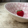 Wonki Ware Pudding Bowl - Pink Lace or Wash