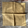Old Gold Linen Napkins - Set of Four