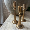 Tulip Iron Candle Holder - Gold - Three Sizes