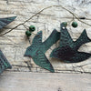 Verdigris Bird Garland - 126cm