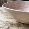Wonki Ware Pasta Bowl - Pink Lace