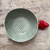 Wonki Ware DM Bowl - Dark Green Lace