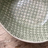 Wonki Ware DM Bowl - Dark Green Lace