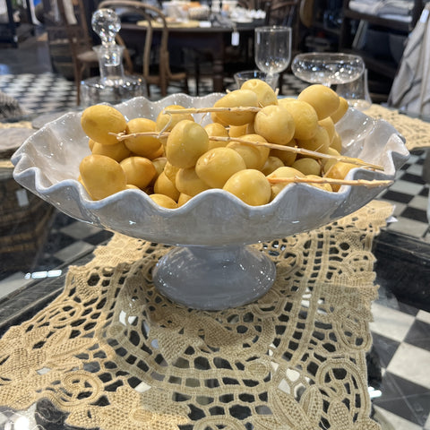 Isa Footed Serving Bowl - Olssen and Jensen, Sweden