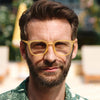 Izipizi Reading Glasses - Style E - Yellow Honey