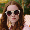 Izipizi Sunglasses - Style M - Vintage Cream