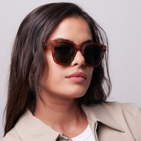 Izipizi Sunglasses - Style N - Havane