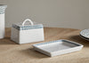 Juniper Drop Ceramic Butter Dish