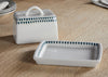 Juniper Drop Ceramic Butter Dish