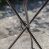 Iron Outdoor Bistro Table