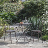 Iron Outdoor Bistro Chair