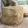 Jute Pouffe - Square