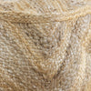 Jute Pouffe - Square