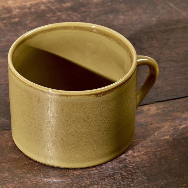 Handmade Ceramic Mug - Kalini - Large - Green