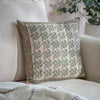Sage and Saffron Cushion - Linen