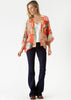 Elderflower Red Kimono - One Hundred Stars