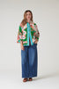 Kitsch Bouquet Green Summer Jacket - One Hundred Stars