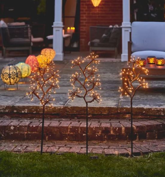 Starburst Branch LED Stake Light - – Greige Lifestyle