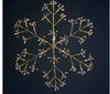 Hanging LED Snowflake - 40cm - Mains Powered