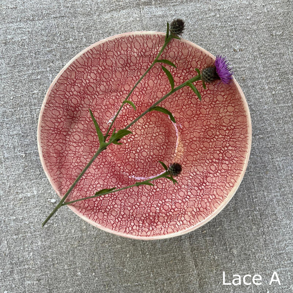 Wonki Ware Soup Bowl - Pimento Lace