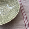 Wonki Ware Salad Bowl - Medium - Dark Green Lace