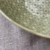 Wonki Ware Salad Bowl - Medium - Dark Green Lace