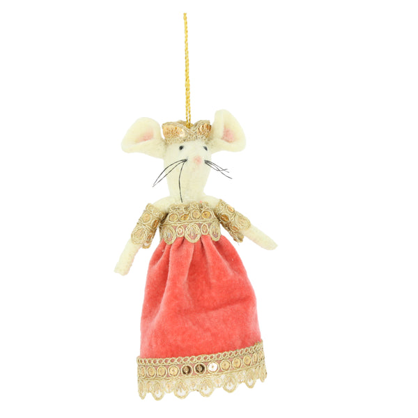 Lady Pinkerton Mouse Hanging Decoration