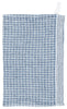 Maija Dishcloth or Washcloth - Lapuan Kankurit, Finland White Rainy Blue
