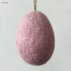 Plain Felt Egg - Large - Yellow, Green or Pink