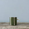 Wonki Ware Mug Large Straight Savannah Stripe Dark Green